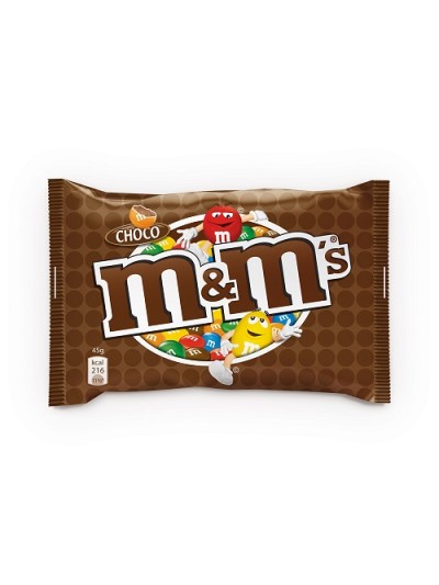 M&M S CHOCOLATE 45GR 24UND