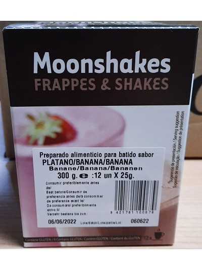 MSHAKES PLATANO S/25G EST.12UN