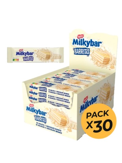 MILKYBAR WAFER WHITE 33G 30UN