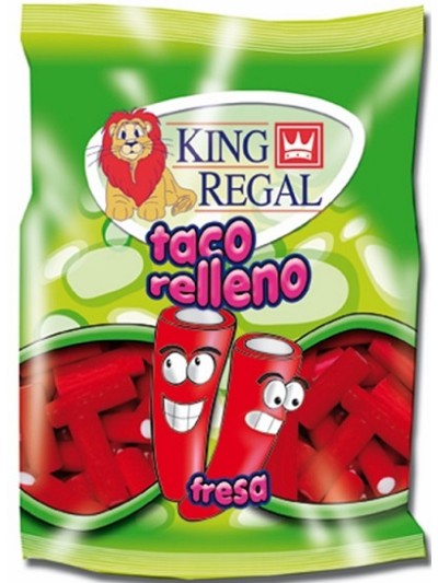 TACO RELLENO FRESA KING...