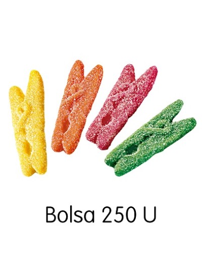 PINZAS ACIDAS BOLSA 250UN VL