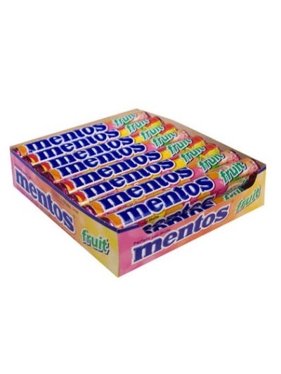 MENTOS FRUTAL (FRUIT) 20 UD