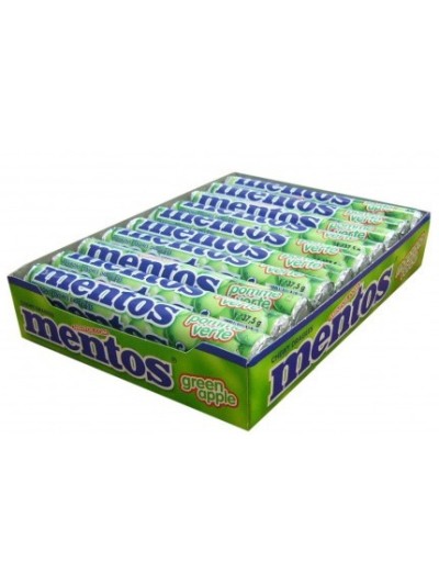 MENTOS MANZANA VERDE 20 UD