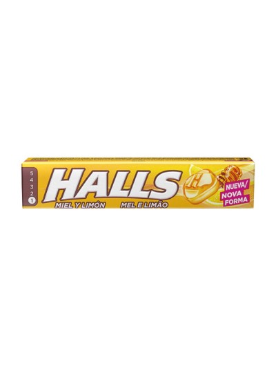 HALLS MIEL Y LIMON 20UND.