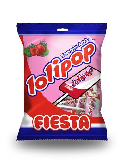 FIESTA BOLSA LOLIPOP FRESA...