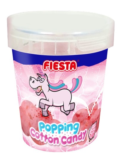 POPPING COTTON CANDY 12UN 50G