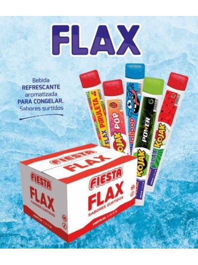 FLAX FIESTA SURTIDO 100UN