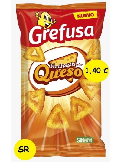 GREFU FLECHAZOS QUESO 80G...