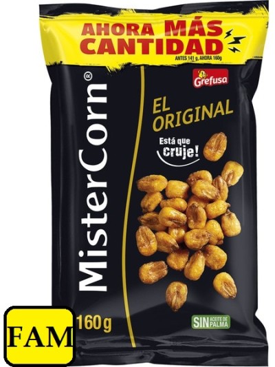 MISTERCORN FAMILIAR 160G 22UN