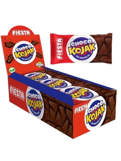 CHOCO KOJAK FIESTA 20G 20 UN