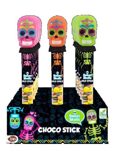 AHALLOWEEN SKULLS CHOCO...