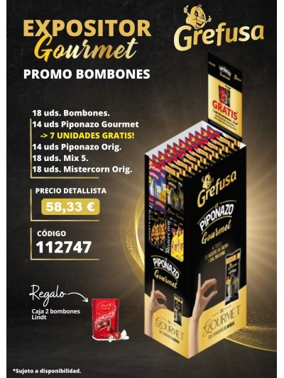 EXPOSITOR PIPONAZO GOURMET...