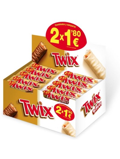 LOTE TWIX WHITE 2 X1,80_ 48UND