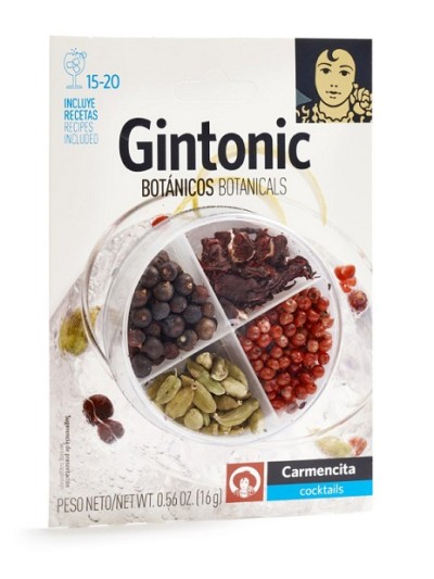 BOTANICOS GINTONIC BLISTER 16G