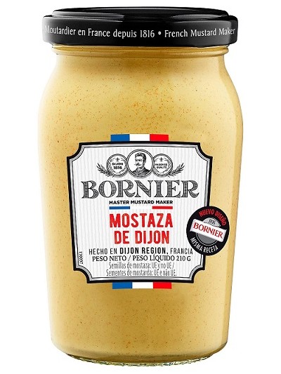 BORNIER MOSTAZA DE DIJON 210 G