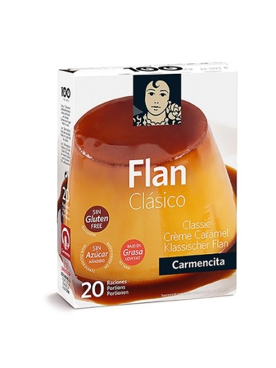 FLAN CLASICO S/A 20 R 20G PAST
