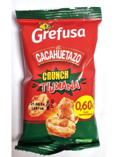 CACAHUETAZO CRUNCH TIJUANA...