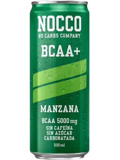 NOCCO BCAA+ MANZANA 0,33L 24UN