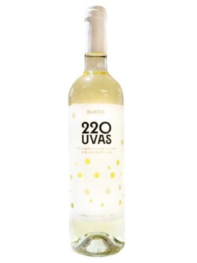 220 UVAS VINO BLANCO 100%...