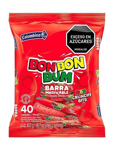 BON BON BUM BARRA CRUNCHY...