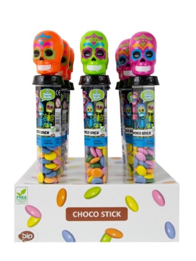 SWEET SKULLS CHOCO STICK...