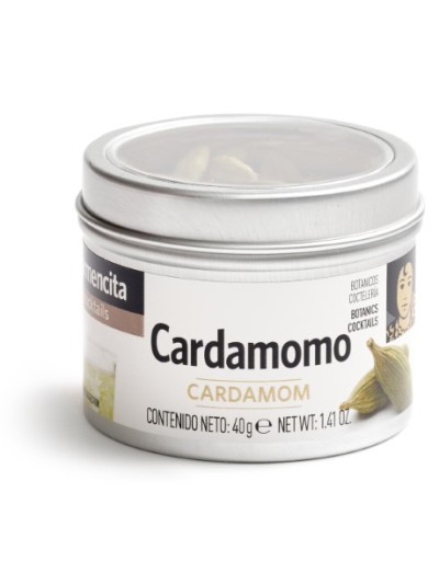 CARDAMOMO GRANO 40G LATA