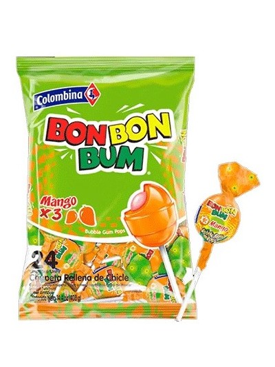 BON BON BUM MANGO BOLSA 24UN