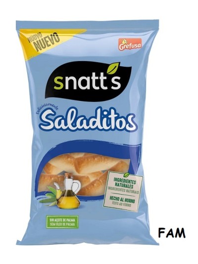 SNATT S SALADITOS 240G 10U FAM