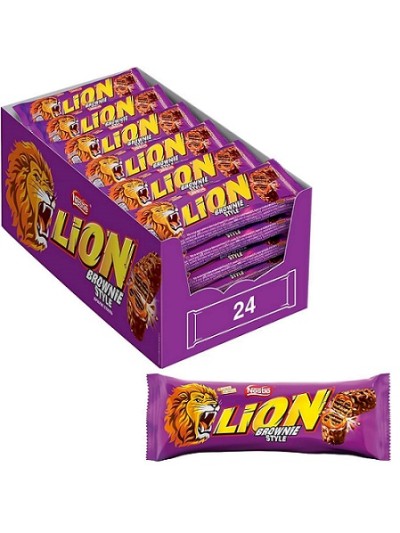 LION BROWNIE 40G 24UN