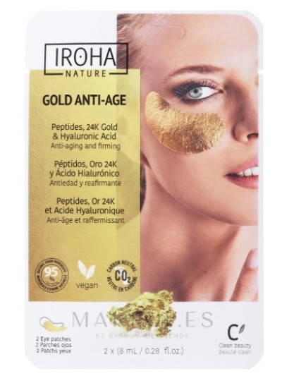 IROHA PARCHES OJOS ANTIEDAD...