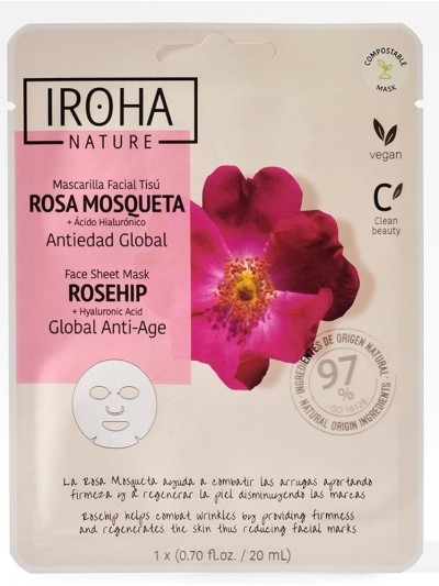 IROHA MASC FACIAL ANTIEDAD...