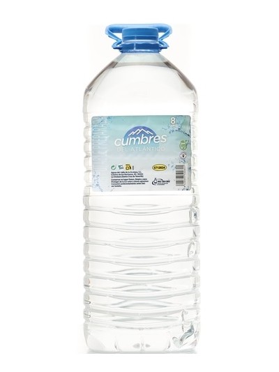 AGUA CUMBRES DEL ATLANTICO 8L