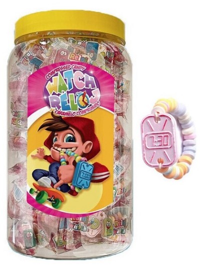 RELOJES ENVUELTOS TARRO 70UDS.