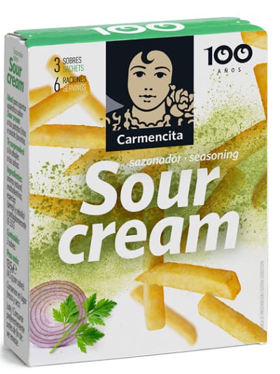SOUR CREAM 13,5G 3 SOBRES...