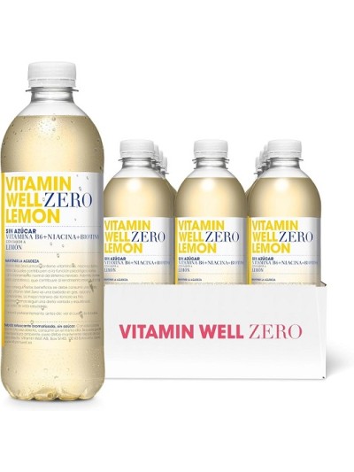 VITAMIN WELL ZERO LEMON 0,5L