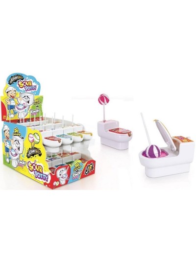 SOUR POTTY CANDY POWDER 24UN
