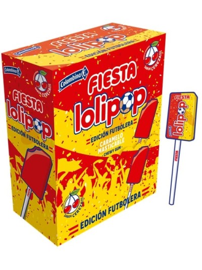 LOLIPOP CEREZA FUTBOLERO...