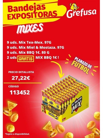 MIXTA MIX BBQ+MIEL Y...