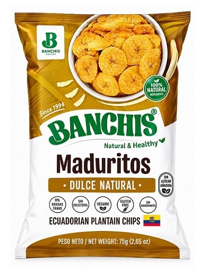 BANCHIS PLATANO DULCE 71G 15UN
